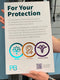 Purkil Bio™ Infection Protection Placard